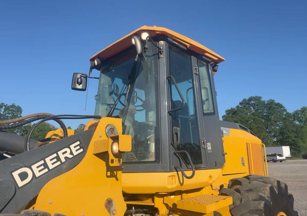 
								2019 John Deere 544L Articulating Wheel Loader Tractor Cab Forks full									