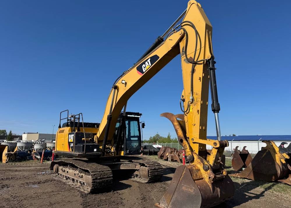 
								2014 Caterpillar 329EL Hydraulic Excavator Tractor Aux Hyd Thumb Bucket full									
