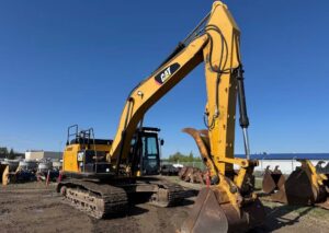 2014 Caterpillar 329EL Hydraulic Excavator Tractor Aux Hyd Thumb Bucket