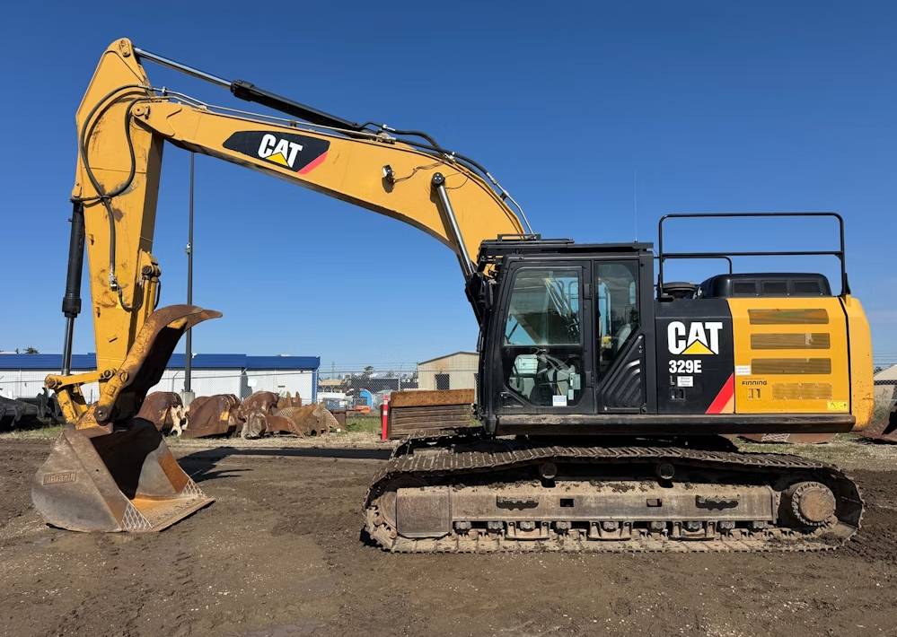 
								2014 Caterpillar 329EL Hydraulic Excavator Tractor Aux Hyd Thumb Bucket full									