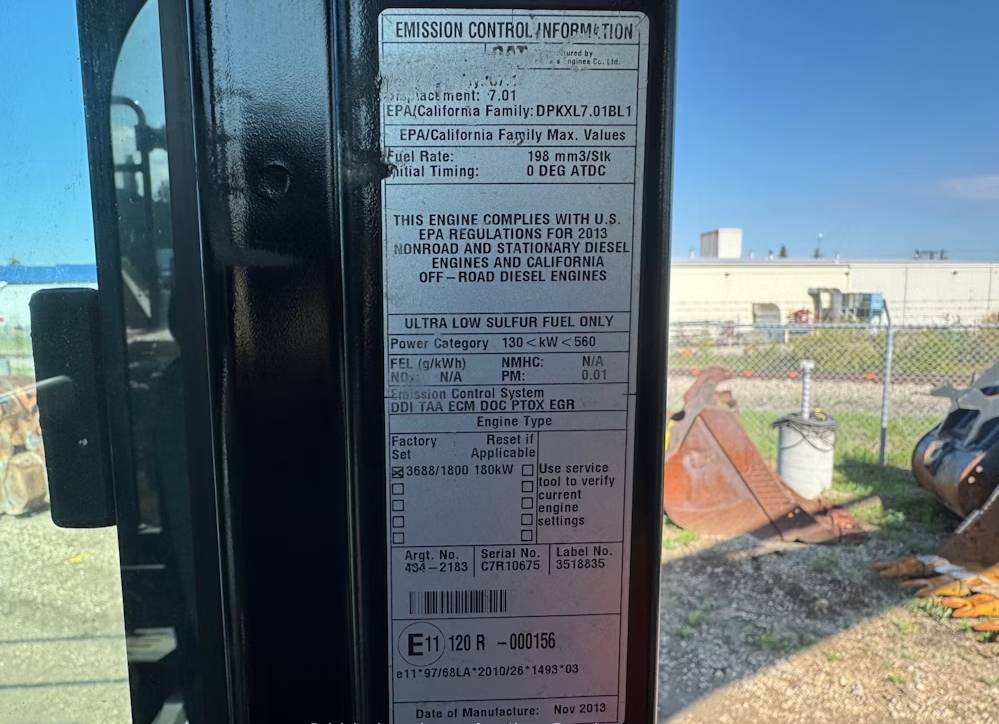 
								2014 Caterpillar 329EL Hydraulic Excavator Tractor Aux Hyd Thumb Bucket full									