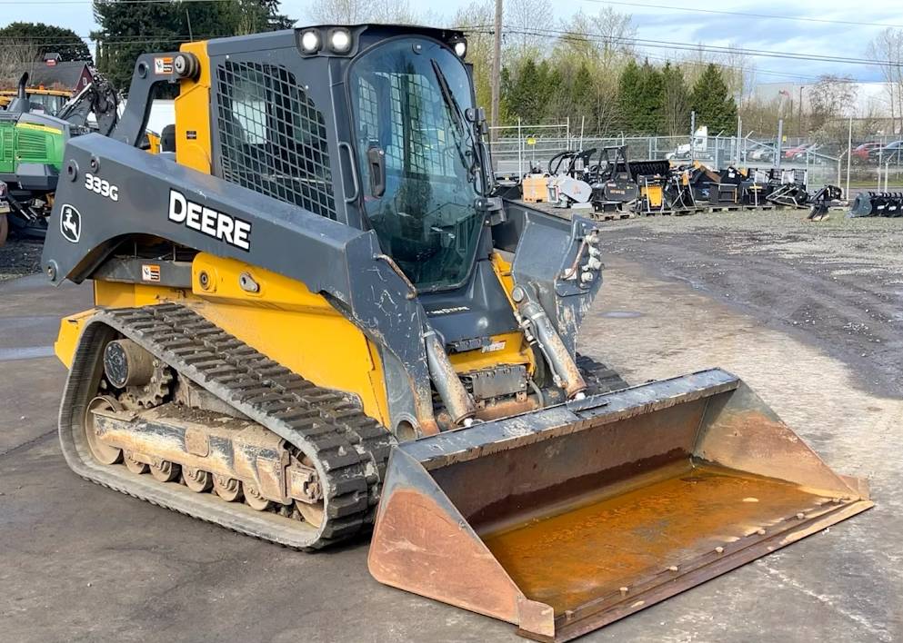 
								2017 John Deere 333G Skid Steer Crawler Track Loader full									