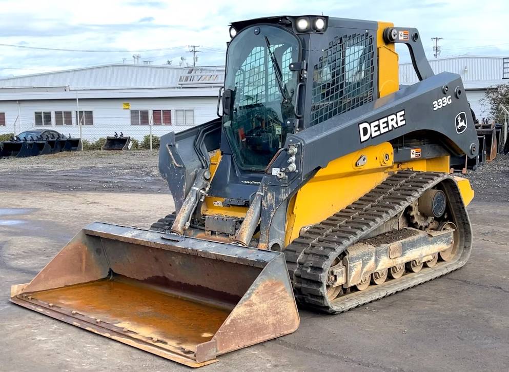 
								2017 John Deere 333G Skid Steer Crawler Track Loader full									