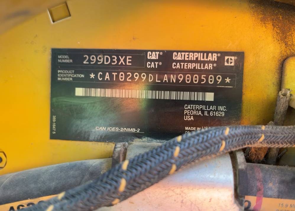
								2021 Caterpillar 299D3XE Skid Steer Steel full									