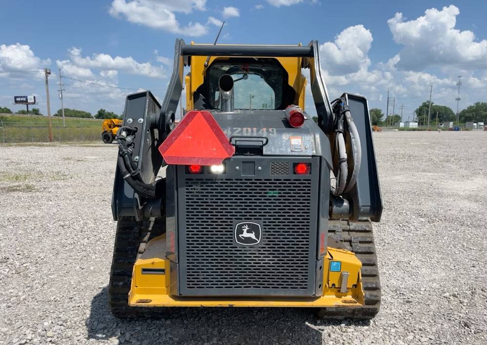 
								2022 John Deere 333G Skid Steer Track Loader AC Cab Crawler Aux Hyd full									