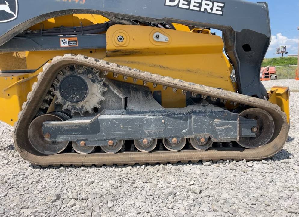 
								2022 John Deere 333G Skid Steer Track Loader AC Cab Crawler Aux Hyd full									