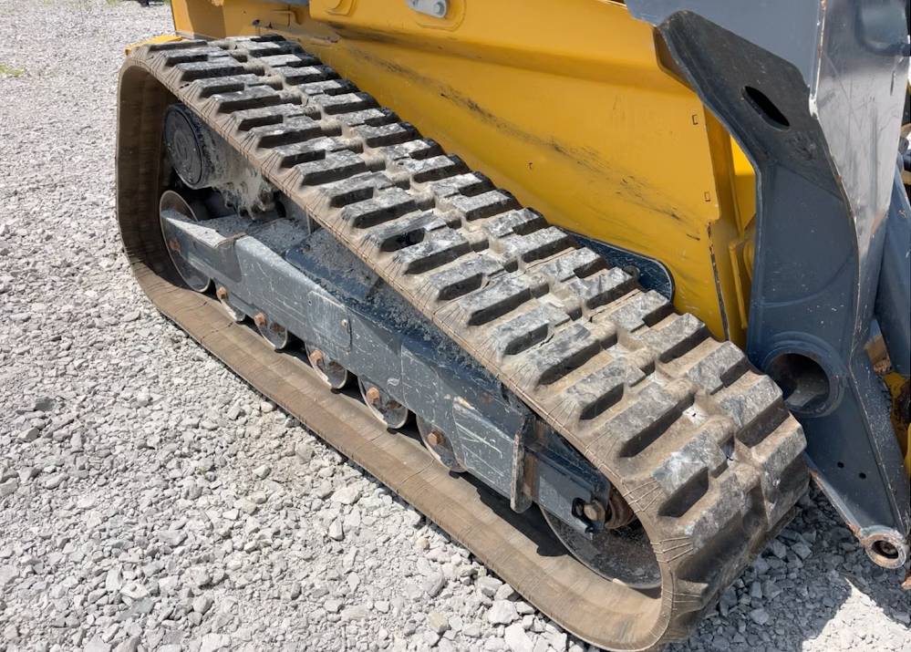 
								2022 John Deere 333G Skid Steer Track Loader AC Cab Crawler Aux Hyd full									