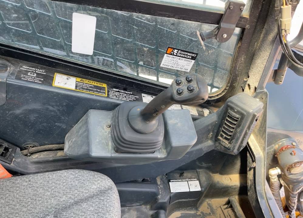 
								2022 John Deere 333G Skid Steer Track Loader AC Cab Crawler Aux Hyd full									