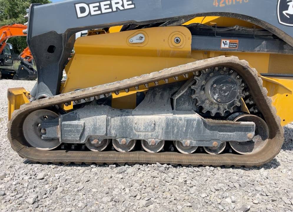 
								2022 John Deere 333G Skid Steer Track Loader AC Cab Crawler Aux Hyd full									