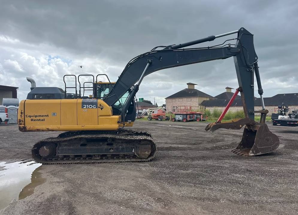 
								2018 John Deere 210G LC Excavator Enclosed Cab Steel Track Aux full									